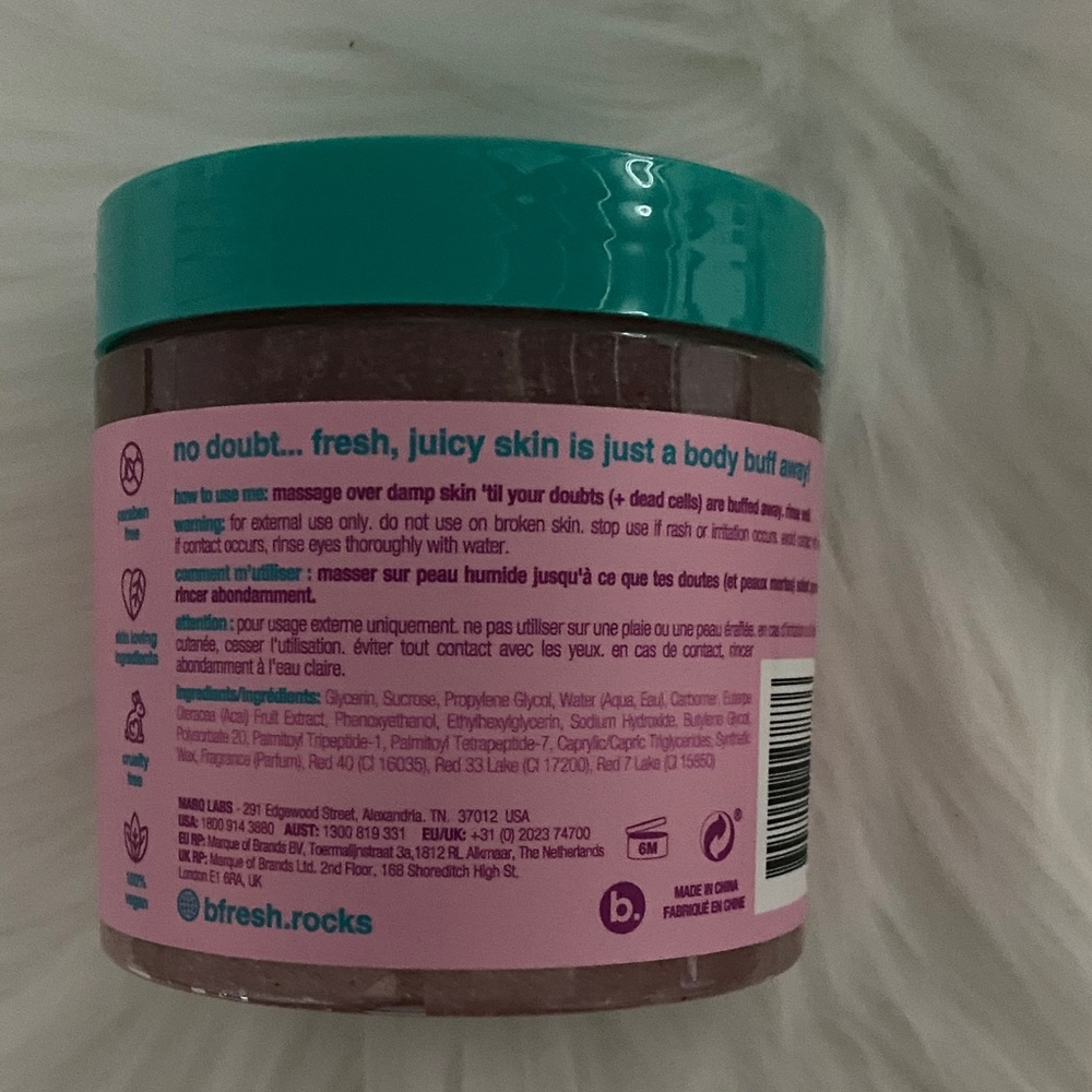 When In doubt buff it out Fruity Fizz Body Scrub buy one get one free - Picture 5 of 6